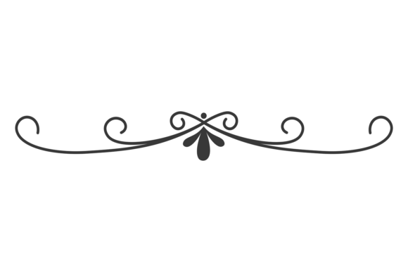 Curly Decorative Divider: The Calligraphic S That Elevates Your Design
