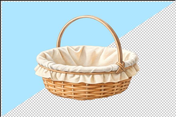 Decorative Basket with Fabric Lining PNG: A Designer's Guide