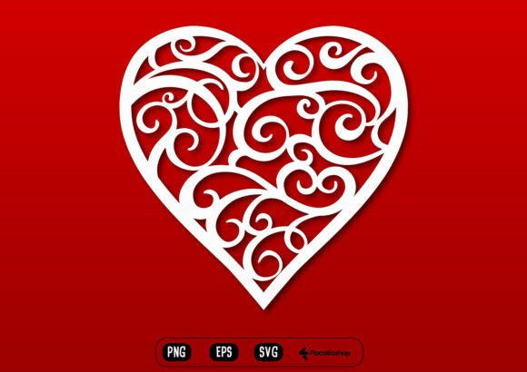 Decorative Floral Heart SVG: A Designer's Guide to This Ornate Asset