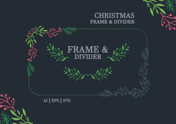 Elevate Your Holiday Projects with Christmas Leaf Frame