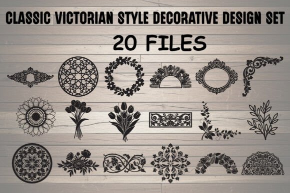 Elevate Your Projects with Classic Victorian Style Decorative Designs