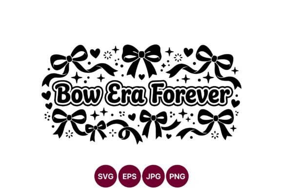 Embrace the Charm of the Cute Bow Decorative Clipart Set