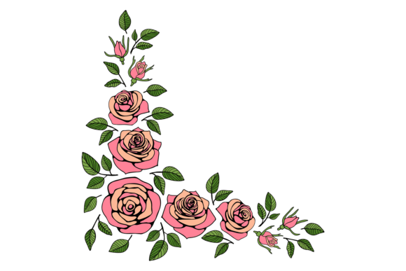 Embracing Botanical Elegance: The Rose Decorative Corner