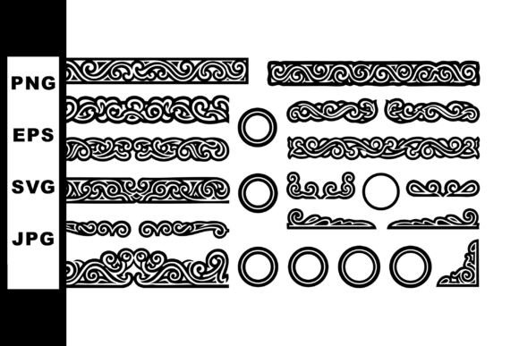 Timeless Elegance: Using Decorative Vintage Ornamental Borders in Design
