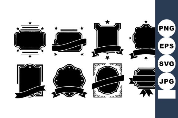Vintage Decorative Black Label Badge Sha: A Designer's Guide